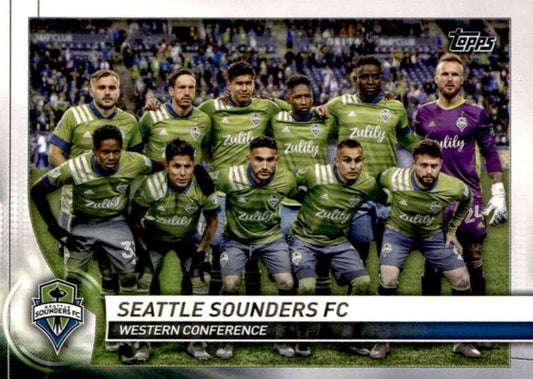 #137 Seattle Sounders - Seattle Sounders FC - 2020 Topps MLS Soccer
