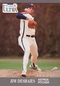 #137 Jim Deshaies - Houston Astros - 1991 Ultra Baseball