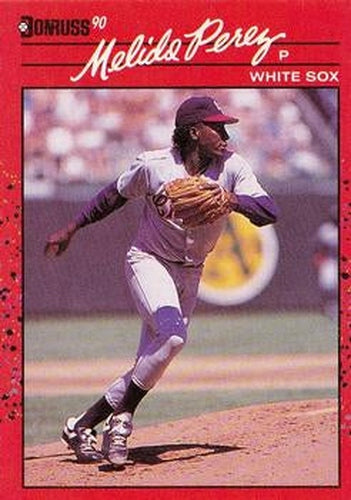 #101 Melido Perez - Chicago White Sox - 1990 Donruss Baseball