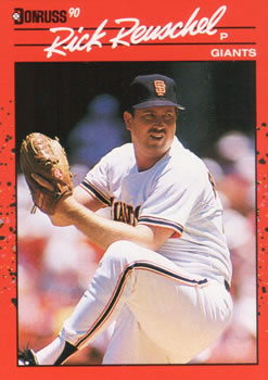 #112 Rick Reuschel - San Francisco Giants - 1990 Donruss Baseball