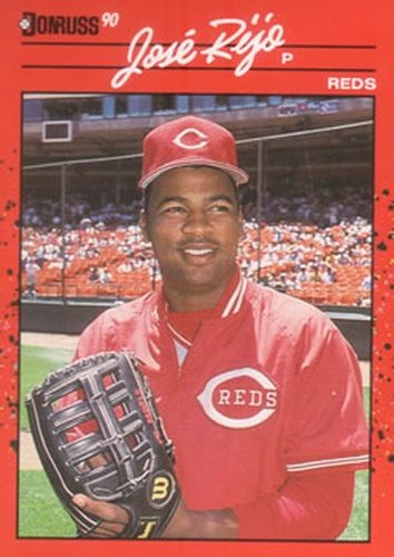 #115 Jose Rijo - Cincinnati Reds - 1990 Donruss Baseball