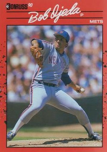 #117 Bob Ojeda - New York Mets - 1990 Donruss Baseball