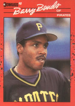 #126 Barry Bonds - Pittsburgh Pirates - 1990 Donruss Baseball