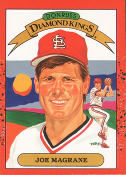 #13 Joe Magrane - St. Louis Cardinals - 1990 Donruss Baseball