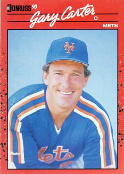 #147 Gary Carter - New York Mets - 1990 Donruss Baseball