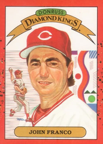 #14 John Franco - Cincinnati Reds - 1990 Donruss Baseball