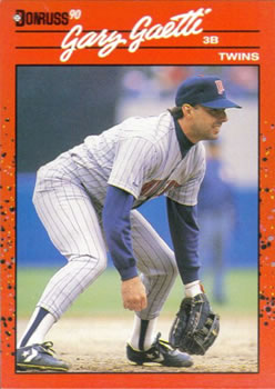 #151 Gary Gaetti - Minnesota Twins - 1990 Donruss Baseball