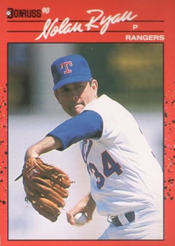 #166 Nolan Ryan - Texas Rangers - 1990 Donruss Baseball