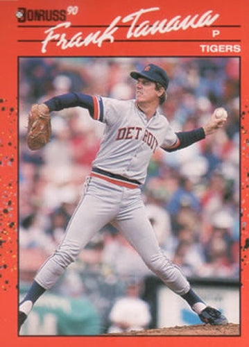 #180 Frank Tanana - Detroit Tigers - 1990 Donruss Baseball