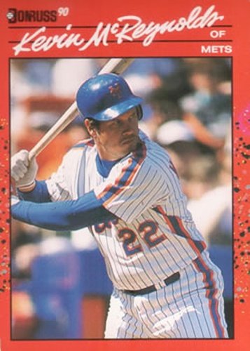 #218 Kevin McReynolds - New York Mets - 1990 Donruss Baseball