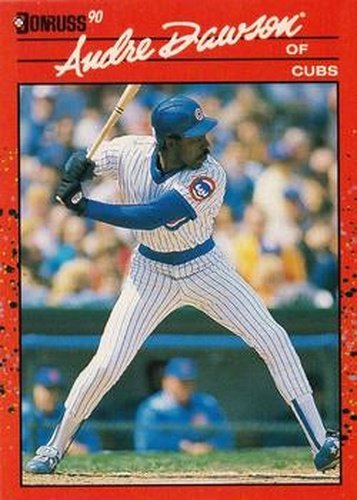 #223 Andre Dawson - Chicago Cubs - 1990 Donruss Baseball