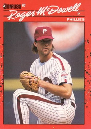 #251 Roger McDowell - Philadelphia Phillies - 1990 Donruss Baseball