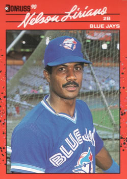 #267 Nelson Liriano - Toronto Blue Jays - 1990 Donruss Baseball