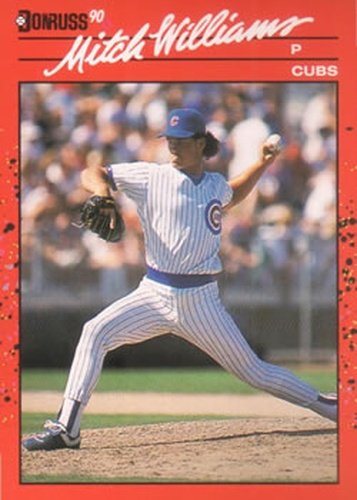 #275 Mitch Williams - Chicago Cubs - 1990 Donruss Baseball