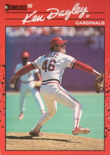 #281 Ken Dayley - St. Louis Cardinals - 1990 Donruss Baseball