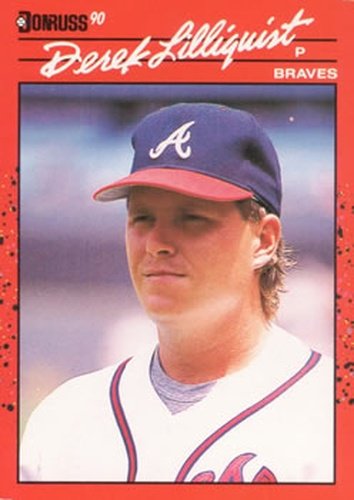 #286 Derek Lilliquist - Atlanta Braves - 1990 Donruss Baseball