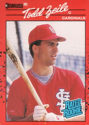 #29 Todd Zeile - St. Louis Cardinals - 1990 Donruss Baseball