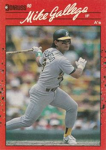 #361 Mike Gallego - Oakland Athletics - 1990 Donruss Baseball