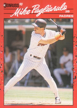 #364 Mike Pagliarulo - San Diego Padres - 1990 Donruss Baseball