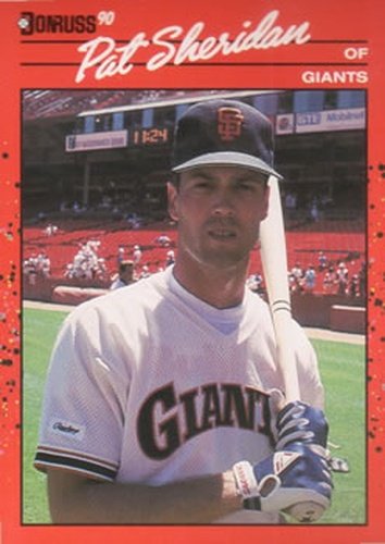 #367 Pat Sheridan - San Francisco Giants - 1990 Donruss Baseball
