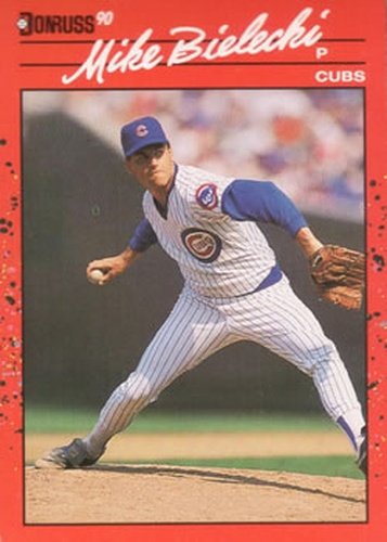 #373 Mike Bielecki - Chicago Cubs - 1990 Donruss Baseball