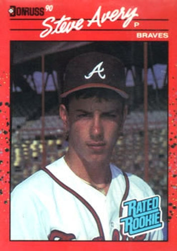 #39 Steve Avery - Atlanta Braves - 1990 Donruss Baseball