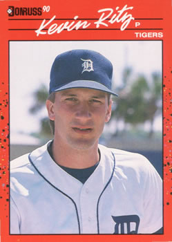 #415 Kevin Ritz - Detroit Tigers - 1990 Donruss Baseball