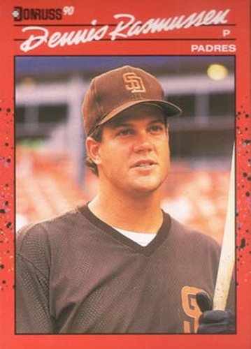 #420 Dennis Rasmussen - San Diego Padres - 1990 Donruss Baseball