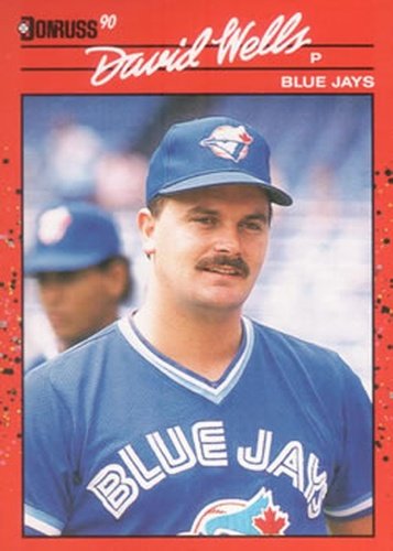 #425 David Wells - Toronto Blue Jays - 1990 Donruss Baseball