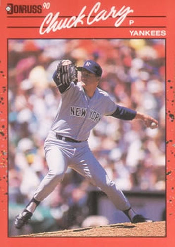 #429 Chuck Cary - New York Yankees - 1990 Donruss Baseball