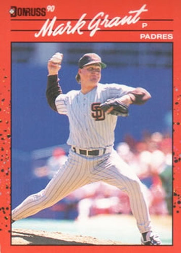 #441 Mark Grant - San Diego Padres - 1990 Donruss Baseball