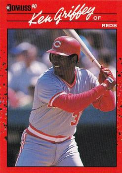 #469 Ken Griffey - Cincinnati Reds - 1990 Donruss Baseball