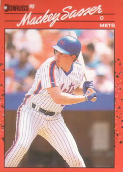 #471 Mackey Sasser - New York Mets - 1990 Donruss Baseball