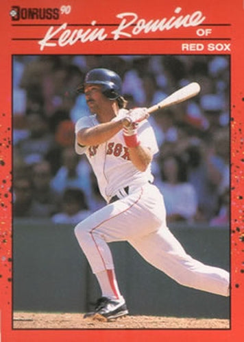 #476 Kevin Romine - Boston Red Sox - 1990 Donruss Baseball