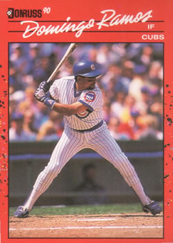 #491 Domingo Ramos - Chicago Cubs - 1990 Donruss Baseball