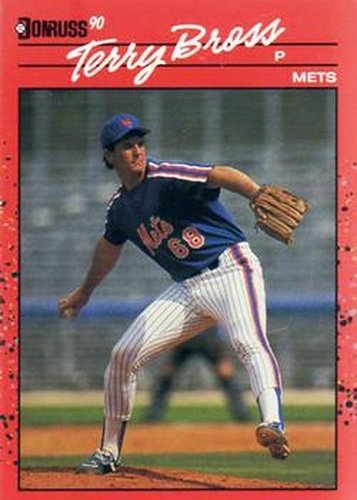 #502 Terry Bross - New York Mets - 1990 Donruss Baseball