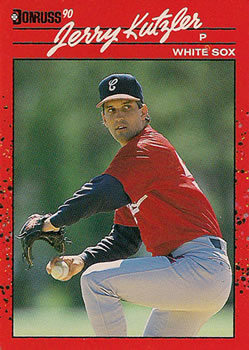 #503 Jerry Kutzler - Chicago White Sox - 1990 Donruss Baseball