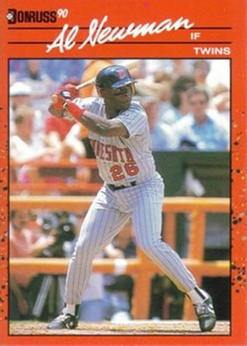 #506 Al Newman - Minnesota Twins - 1990 Donruss Baseball