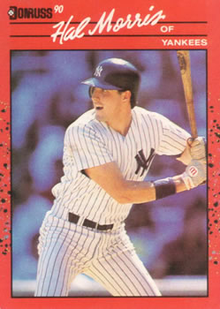 #514 Hal Morris - New York Yankees - 1990 Donruss Baseball