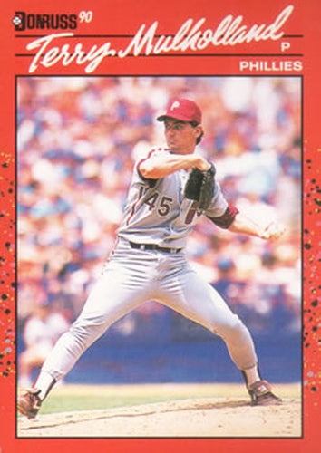 #515 Terry Mulholland - Philadelphia Phillies - 1990 Donruss Baseball