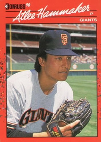 #532 Atlee Hammaker - San Francisco Giants - 1990 Donruss Baseball