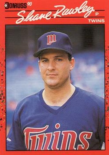 #537 Shane Rawley - Minnesota Twins - 1990 Donruss Baseball