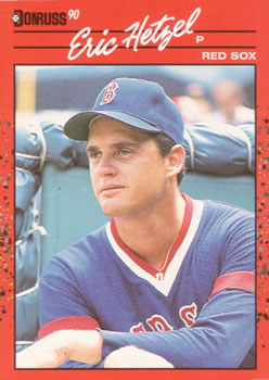 #539 Eric Hetzel - Boston Red Sox - 1990 Donruss Baseball