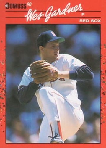 #541 Wes Gardner - Boston Red Sox - 1990 Donruss Baseball