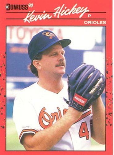 #583 Kevin Hickey - Baltimore Orioles - 1990 Donruss Baseball