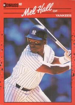 #598 Mel Hall - New York Yankees - 1990 Donruss Baseball