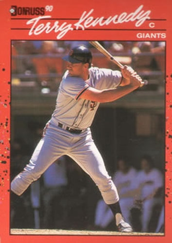 #602 Terry Kennedy - San Francisco Giants - 1990 Donruss Baseball