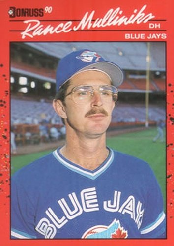 #607 Rance Mulliniks - Toronto Blue Jays - 1990 Donruss Baseball