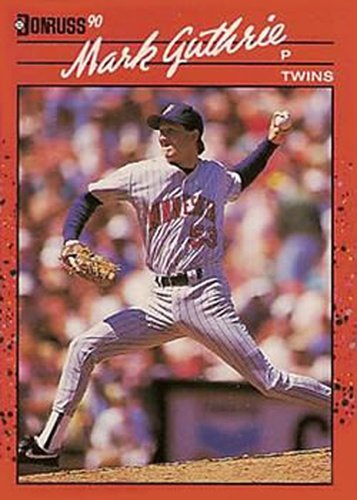 #622 Mark Guthrie - Minnesota Twins - 1990 Donruss Baseball