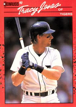 #636 Tracy Jones - Detroit Tigers - 1990 Donruss Baseball